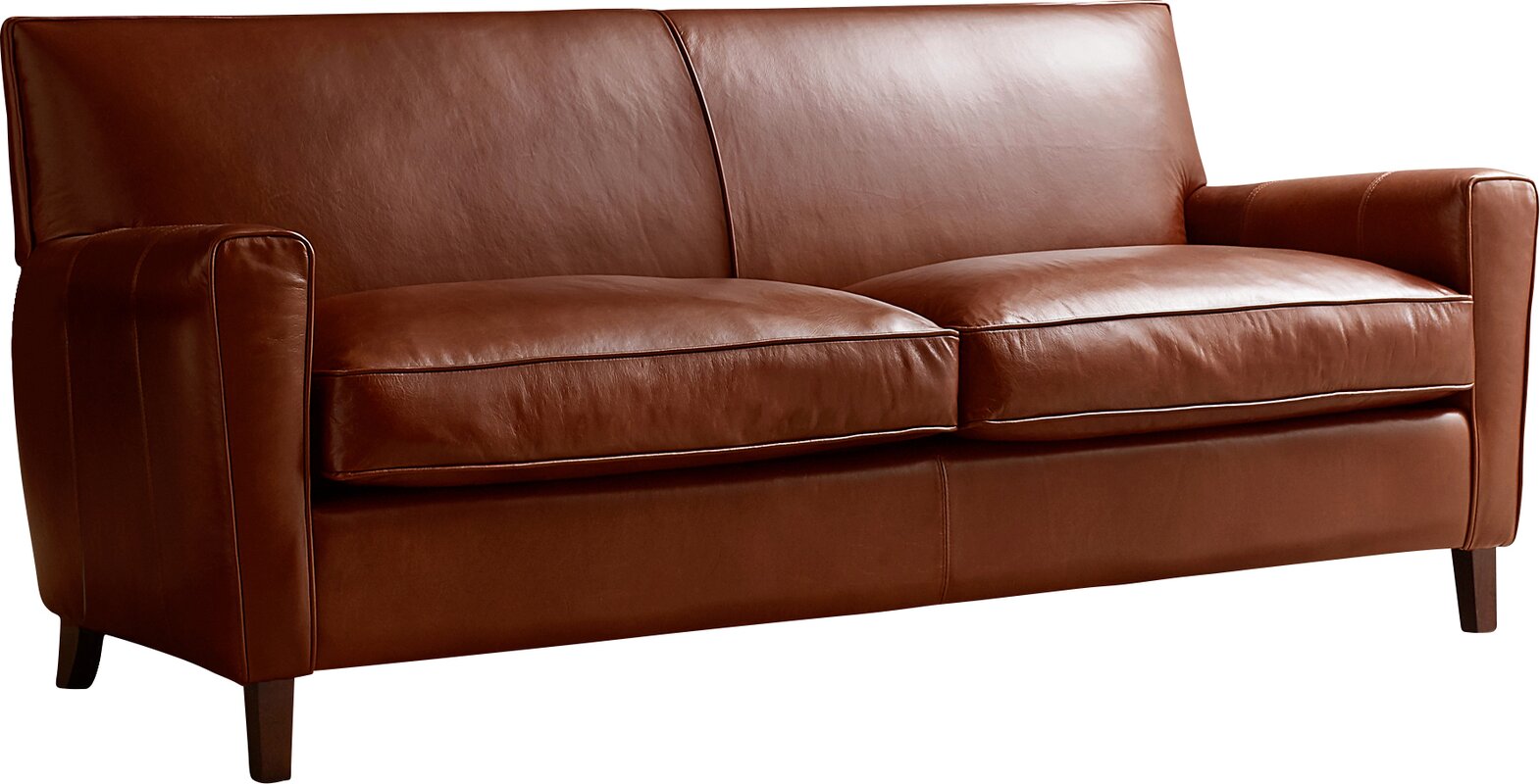 wayfair foster leather sofa